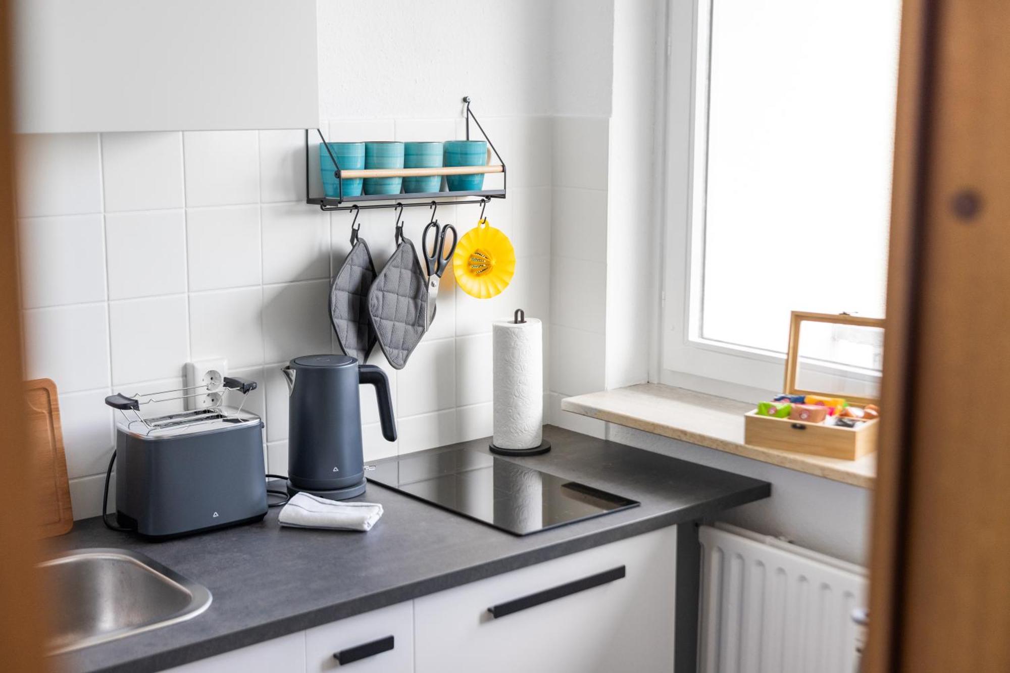 Sonniges City-Apartment Mit Suedbalkon Und Parklatz Neusass Exterior foto